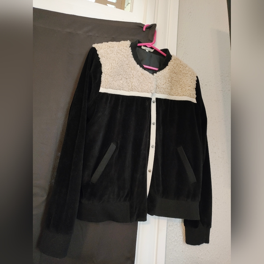 Jacket type sweater